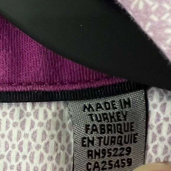 Ted Baker Men’s London Woven Collar Purple Polo Size 5 - Picture 5 of 8